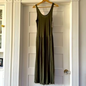 Everlane THE RIB SOFT KNIT SCOOP-NECK DRESS